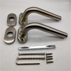 Simple Design Stainless Steel Oval Rose Lever Door Handle