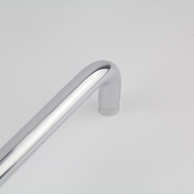 China Supplier 304 Stainless Steel Slide Bathroom Shower Interior Pull Glass Door Handle 