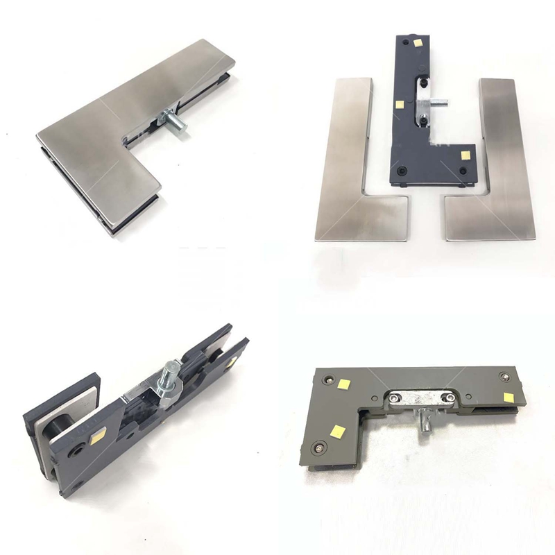  Morocco Market Popular Hot Sale Stainless Steel Glass Door Hardware Patch Fitting Accessories