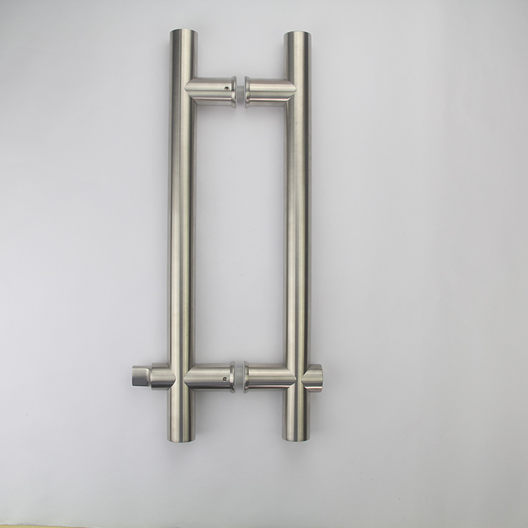H Style Shape Stainless Steel 304 Glass Door Lock Handles