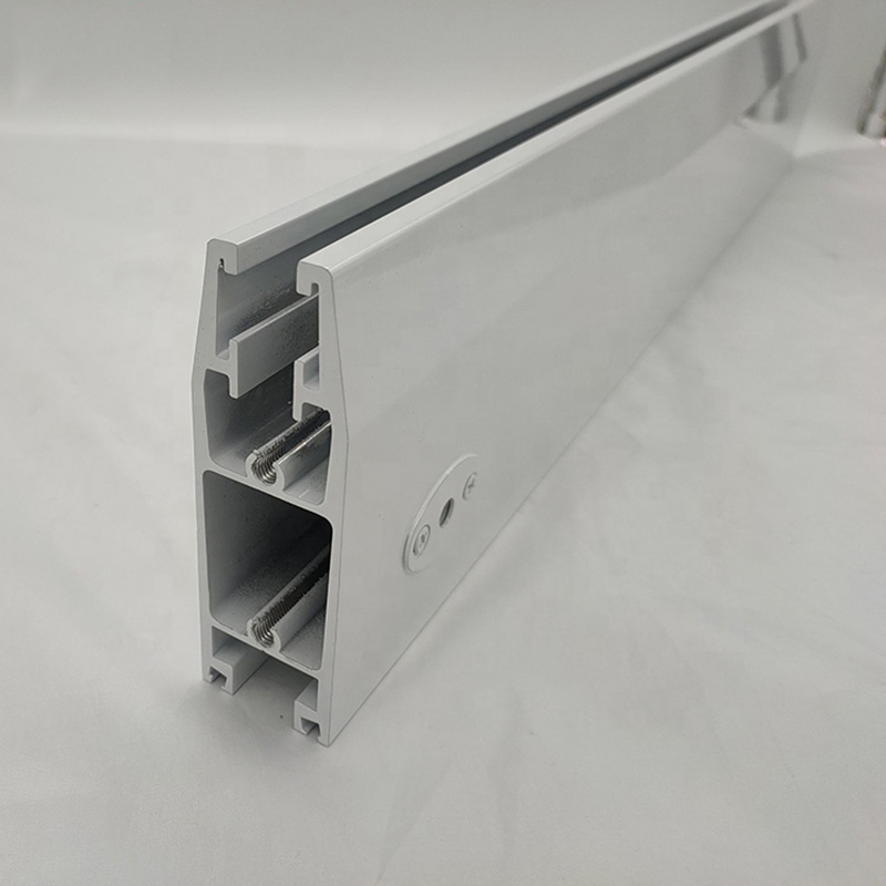 Custom Design Aluminum Glass Folding Door Clamp 8-12mm Tempered Single Glass Door Hinges