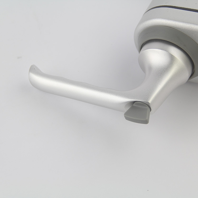 ET Silver Aluminum security Glass Door Lock with Lever Handle