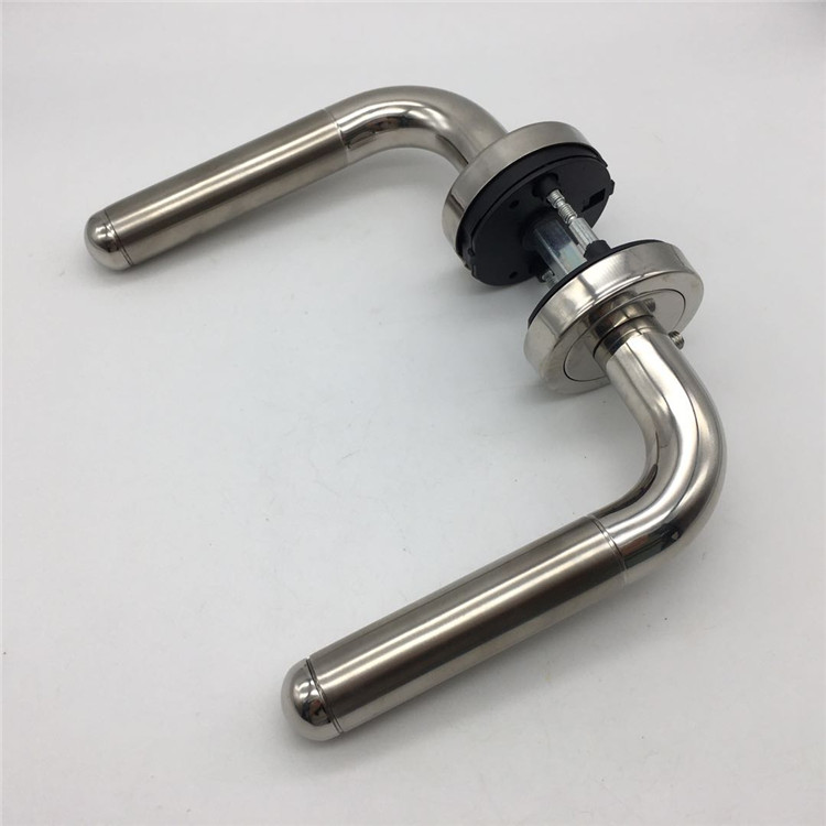 Stainless Steel Lever Pull Door Handle For Hotel Home Villa Interior Door 