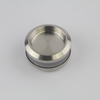 Round Stainless Steel Sliding Door Design Double Sided Modern Door Pull Handle